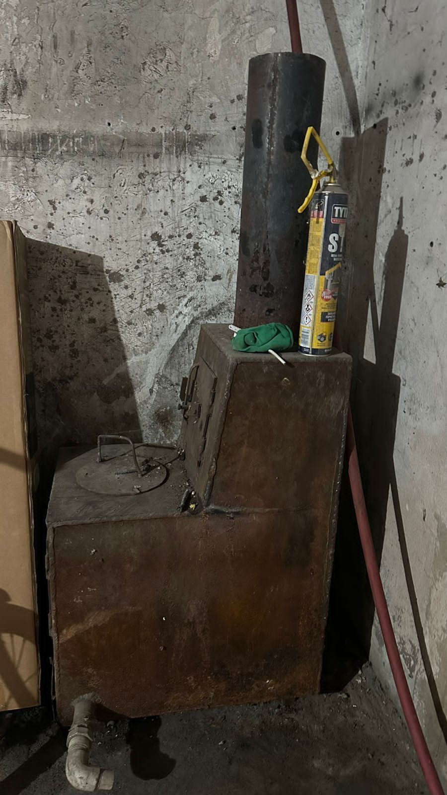 кател на угле 400² м