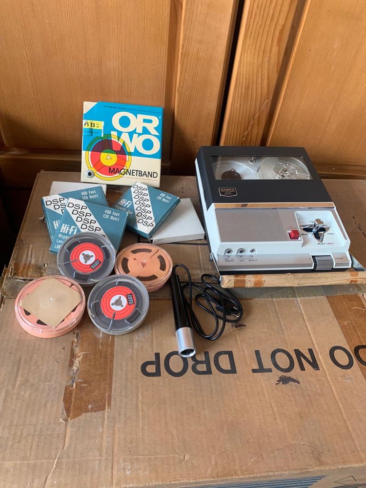 Magnetofon SANYO Vintage 1960 Perfecta stare