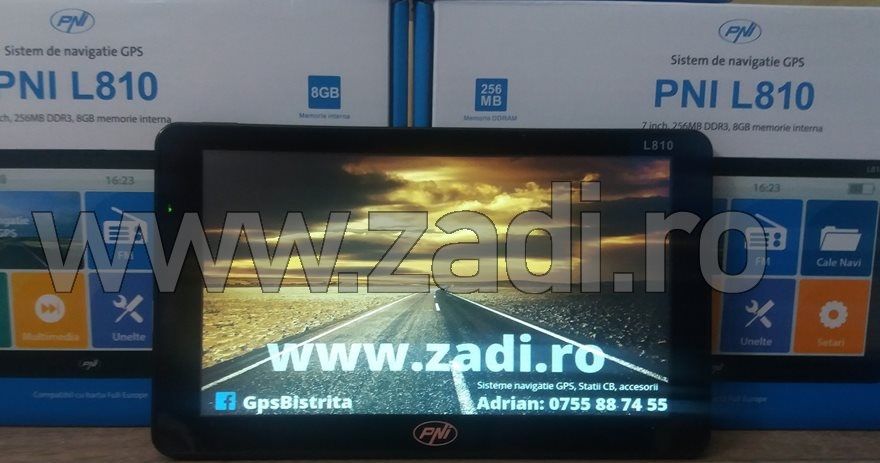 GPS pni 7 inch - Actualizat la zi -Program Navi Truck full europa