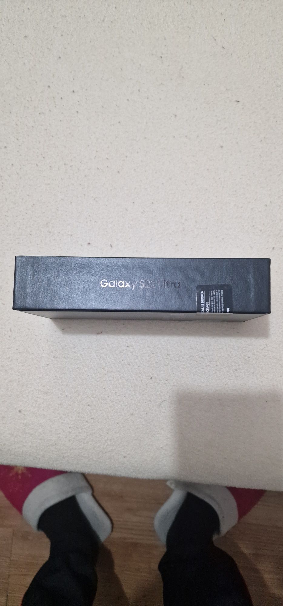 Samsung Galaxy S22 Ultra 

- Culoare: Black;
- Stocare internă: 128GB