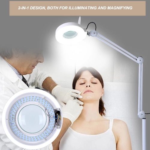 Lampa cosmetica cu lupa