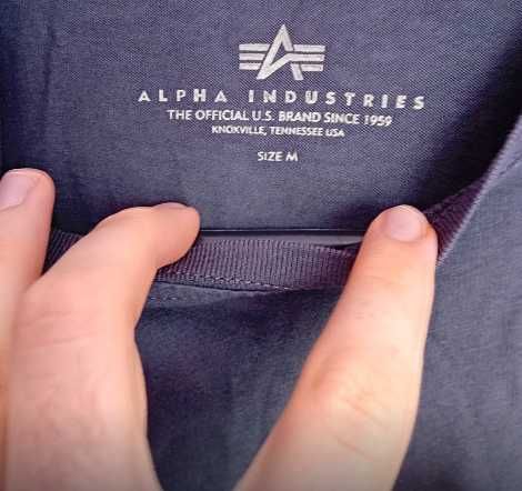 Два броя оригинални тениски Alpha Industries