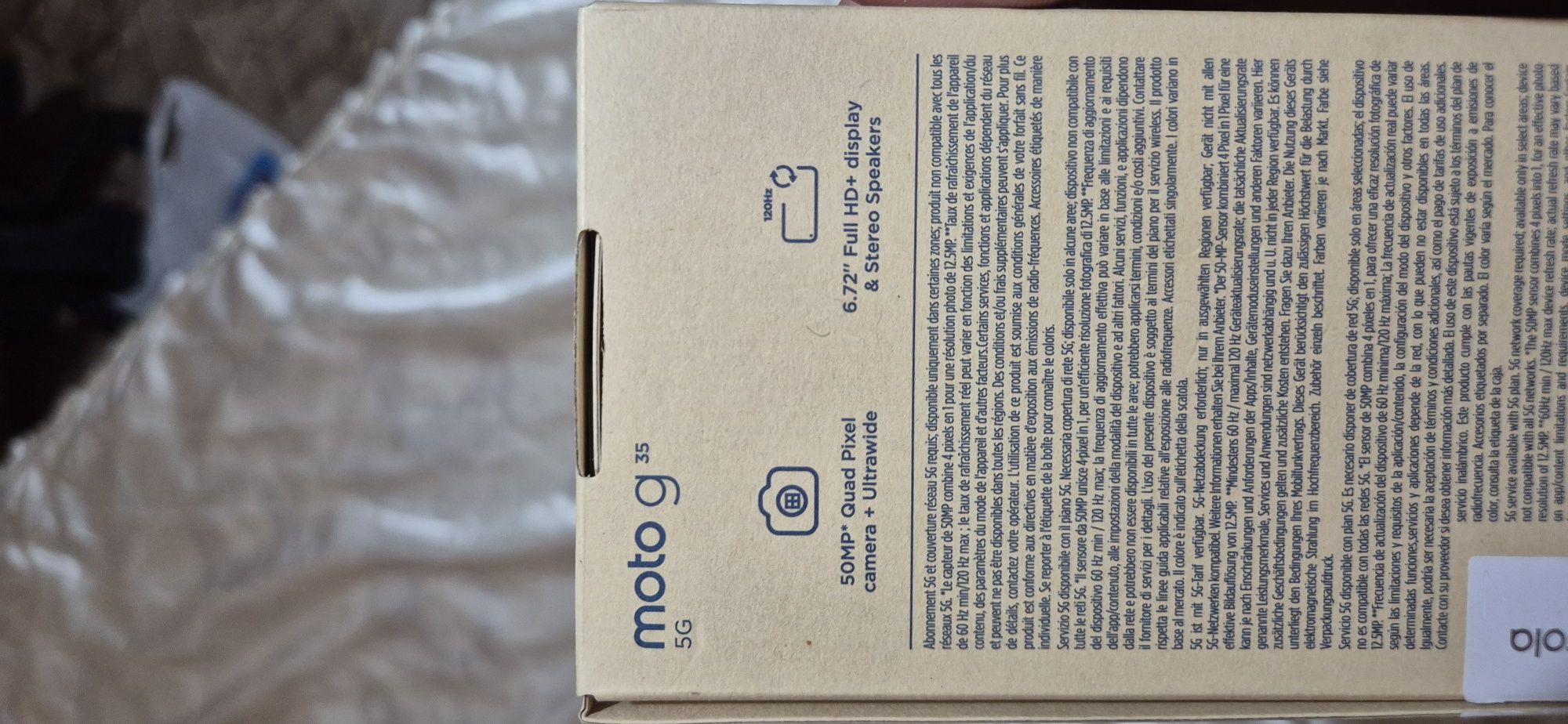 ...Motorola MOTO G35 НОВ...