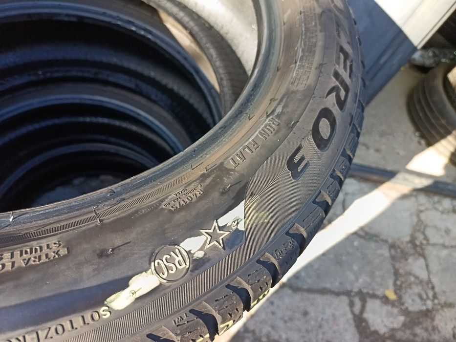 Anvelope MS iarna 245 50 19 pirelli runflat 2022 6.5-6.9mm