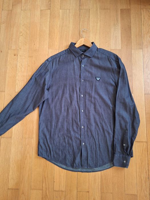 Мъжки ризи Armani jeans, размер XXL  и 3XL. Идеален вид!