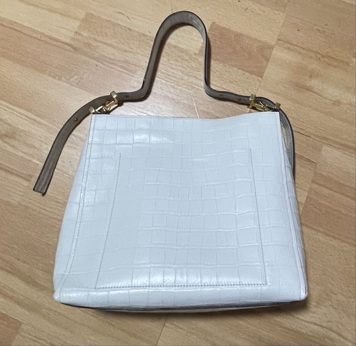 Geanta Furla belvedere croco hobo