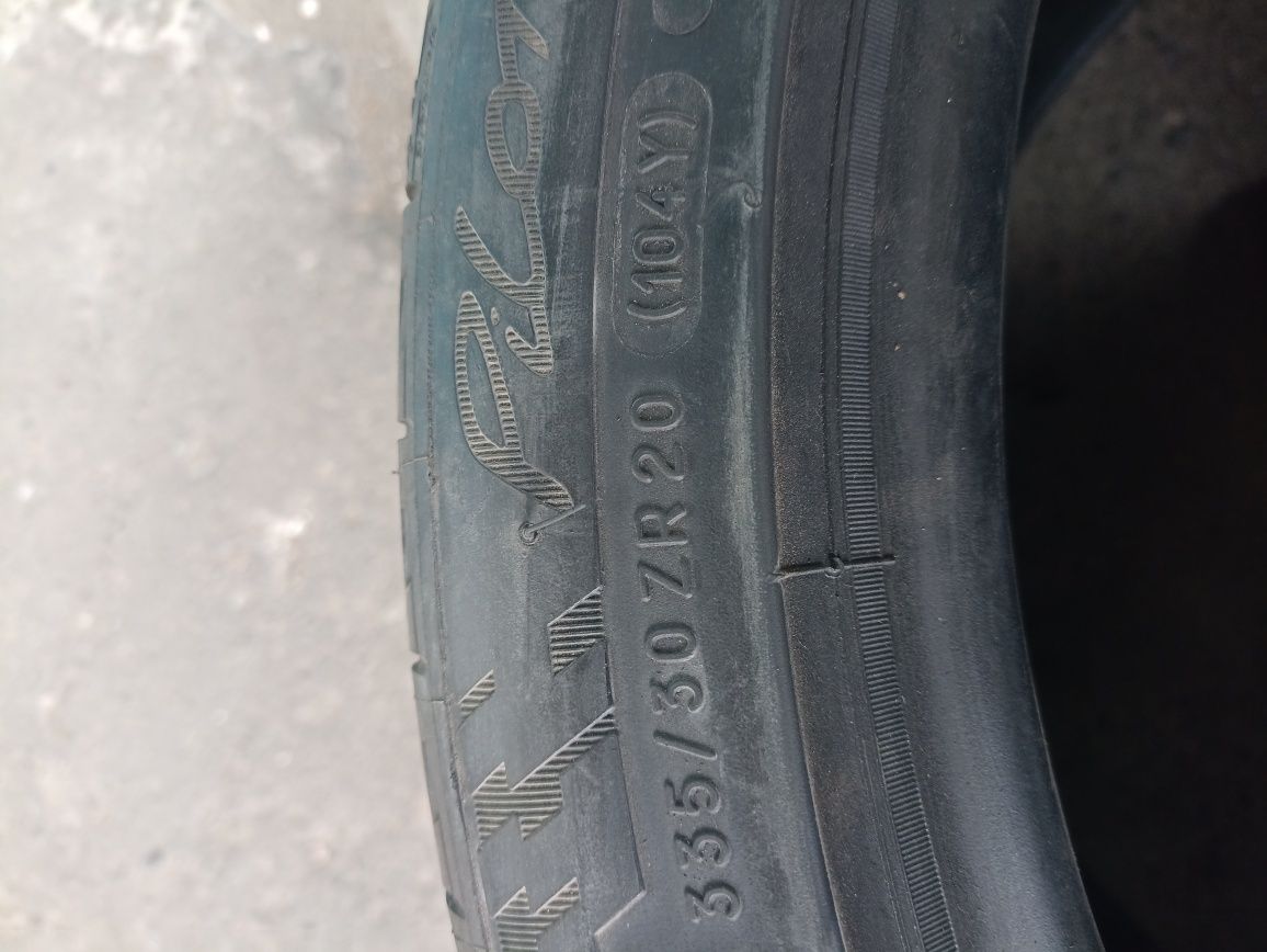 2 anvelope de vara NOI Michelin 335/30 R20 dot 4117