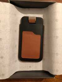 Чисто нов изискан калъф за iPhone X / Xs / 11 (Pro) от естествена кожа