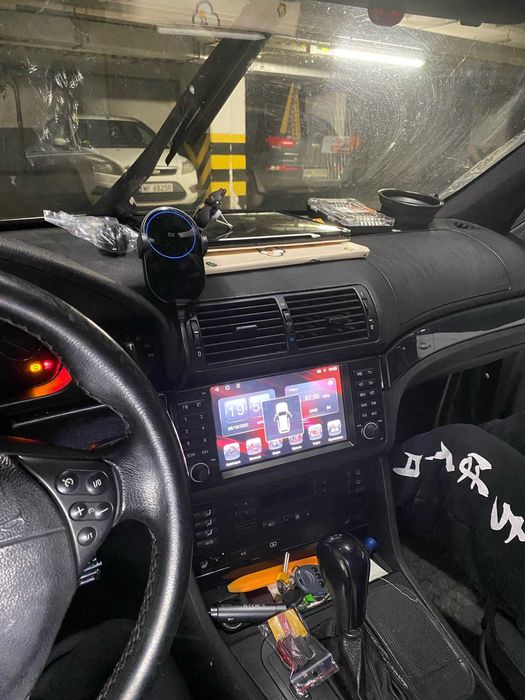 Navigatie GPS Android Dedicata BMW Seria 5 E39 E38 X5 E53 CarPlay QLed