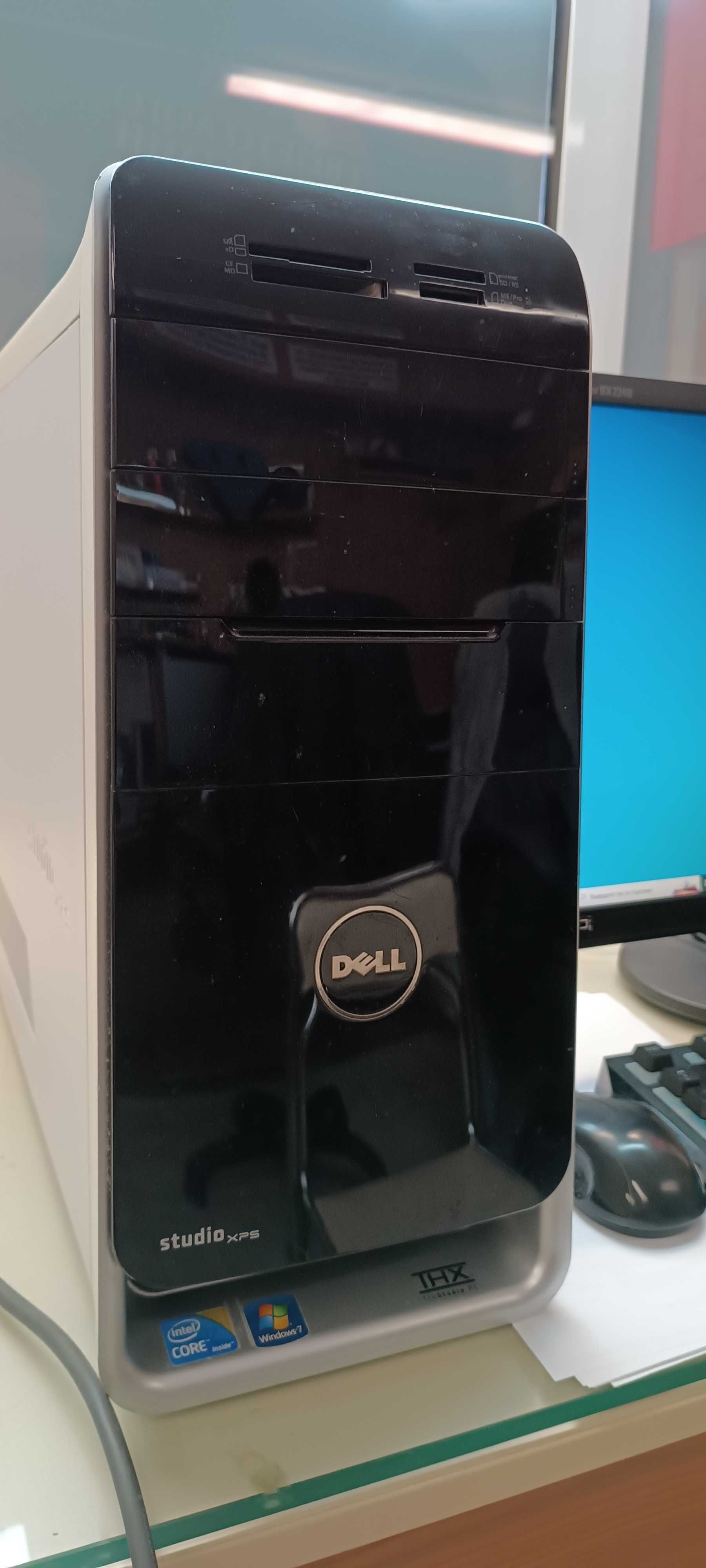 Dell Studio XPS и монитор Samsung BX2240