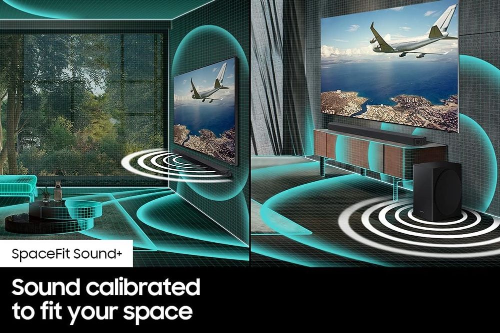 Samsung Q990B - саундбар 11.1.4 канала Dolby Atmos