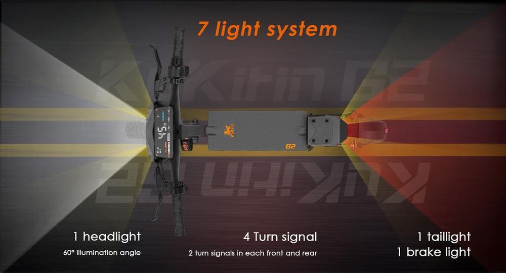 Trotinetă Electrică 50 km/h sigilata Kukirin G2 2025  5