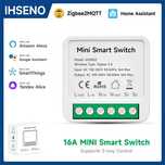 Tuya Smart ZigBee 3.0 16A  мини-превключвател (Home Assistant Z2MQTT)