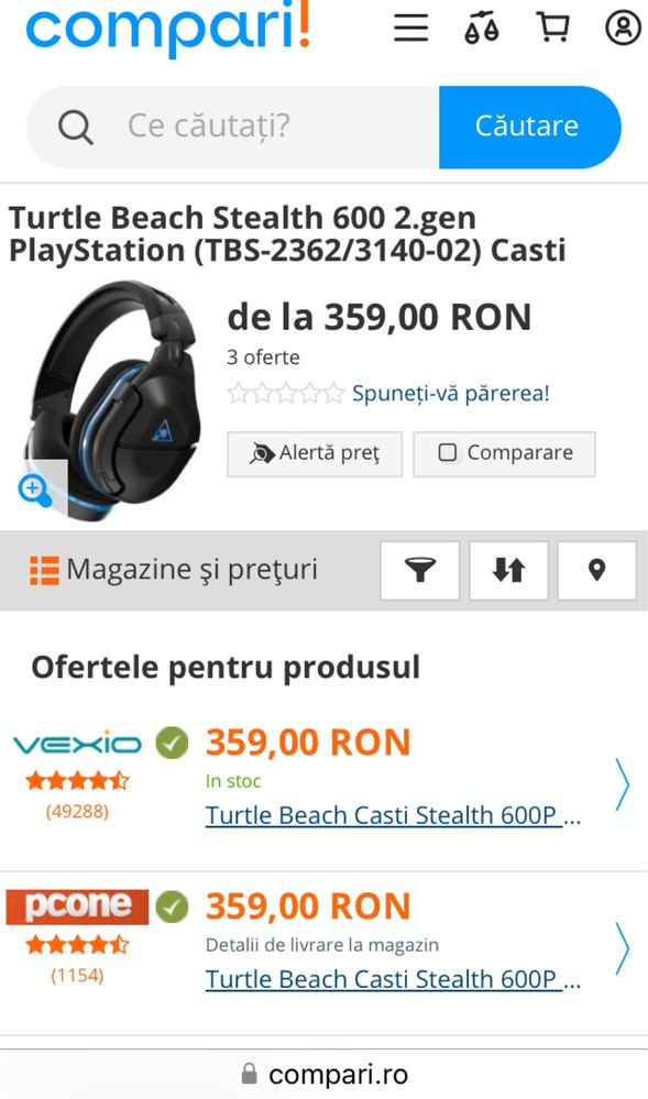Casti Gaming Turtle Beach Stealth 600 gen 2