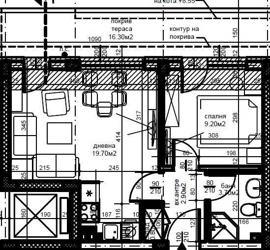 Продава се Двустаен апартамент в Пловдив, Остромила - 67 кв.м за 905 €/кв.м - Снимка #1