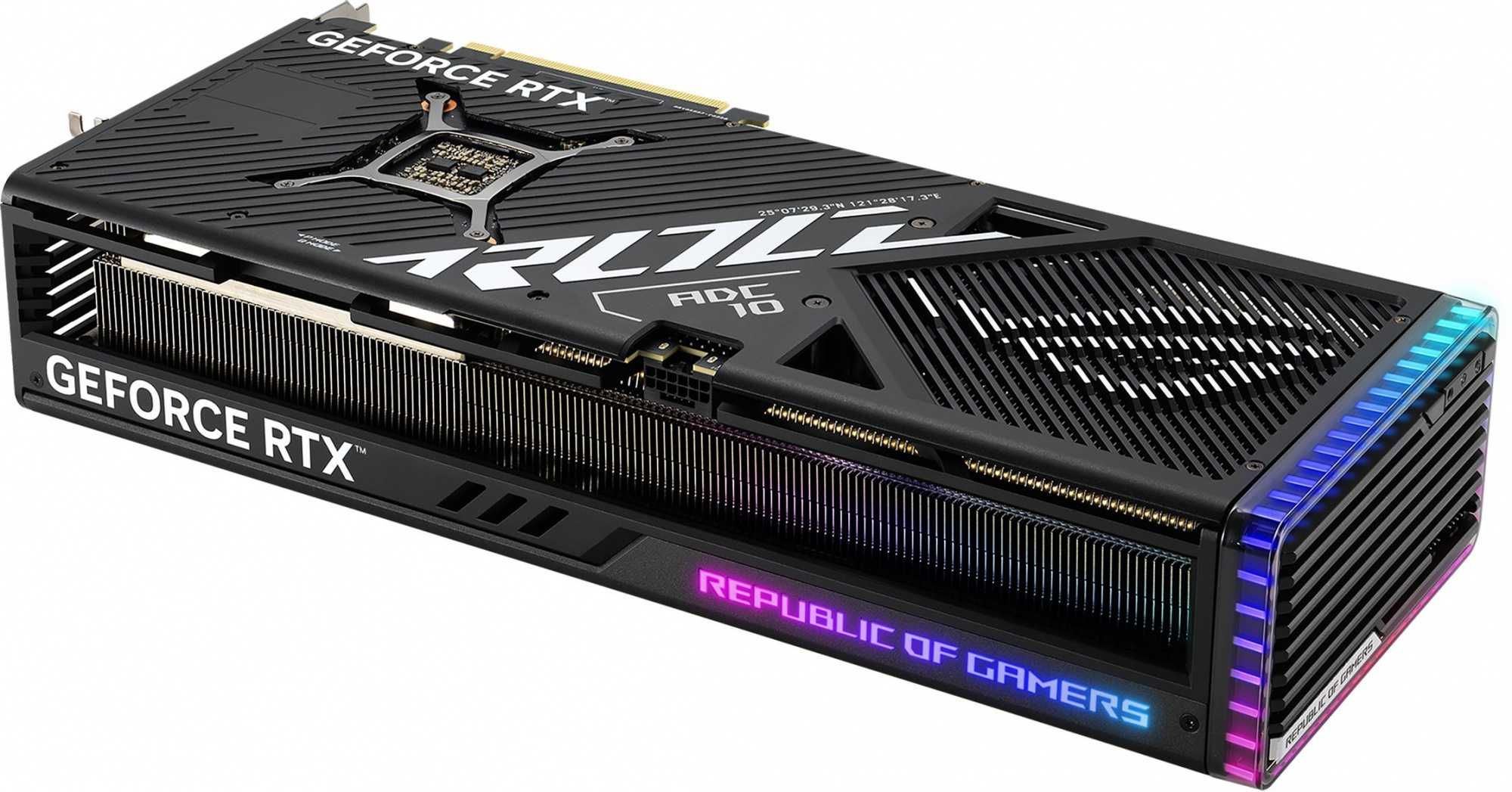 Видеокарта ASUS GeForce RTX 4090 ROG Strix OC Edition