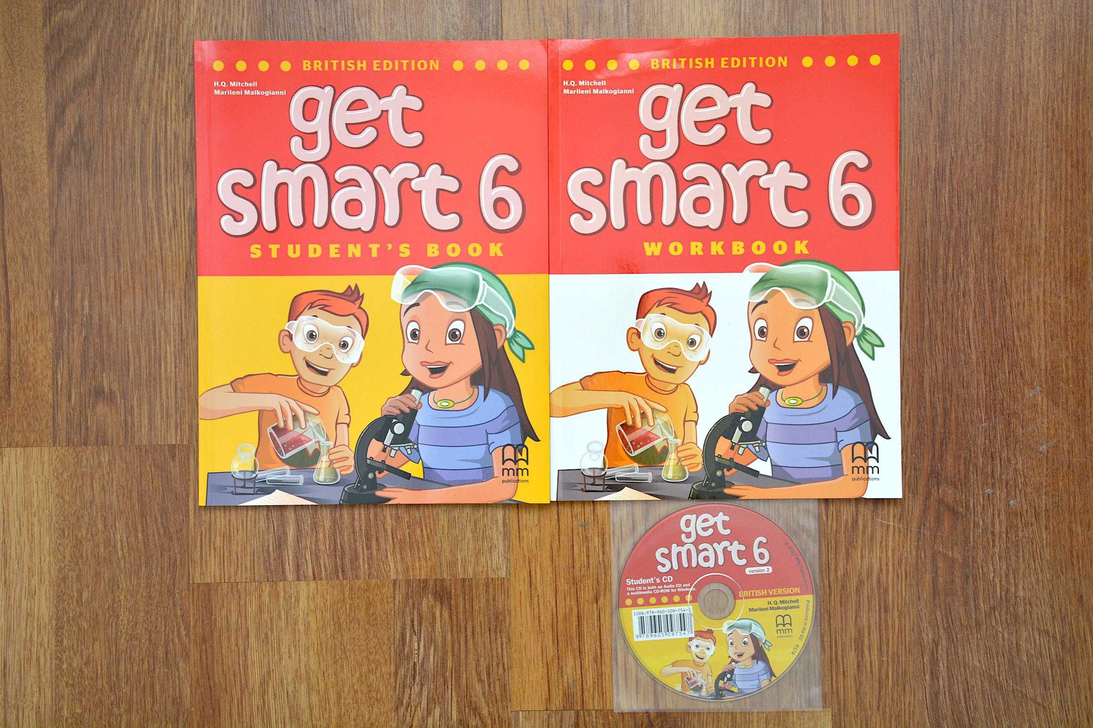 Нови учебници "Get smart-British edition" за 3, 5 и 6 клас.