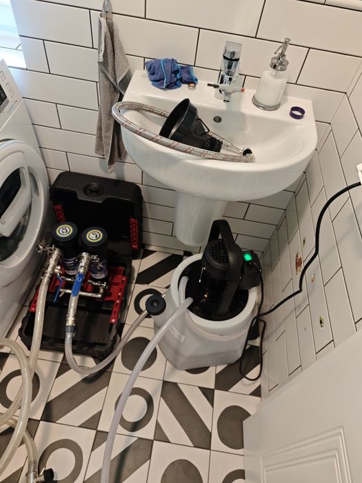 Spalare (curățare) chimica calorifere, încălzire in pardoseală ,instal