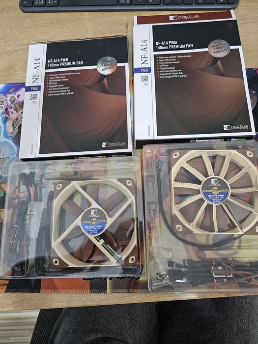 VAND] Ventilatoare Noctua - NF-S12A PWM & NF-F12 PWM  - Ca noi!