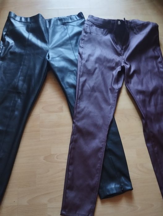 Pantaloni noi imitație piele