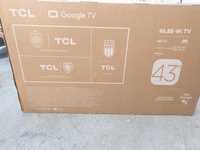 Televizor TCL QLED , 108 cm, Smart Google TV, 4K Ultra HD