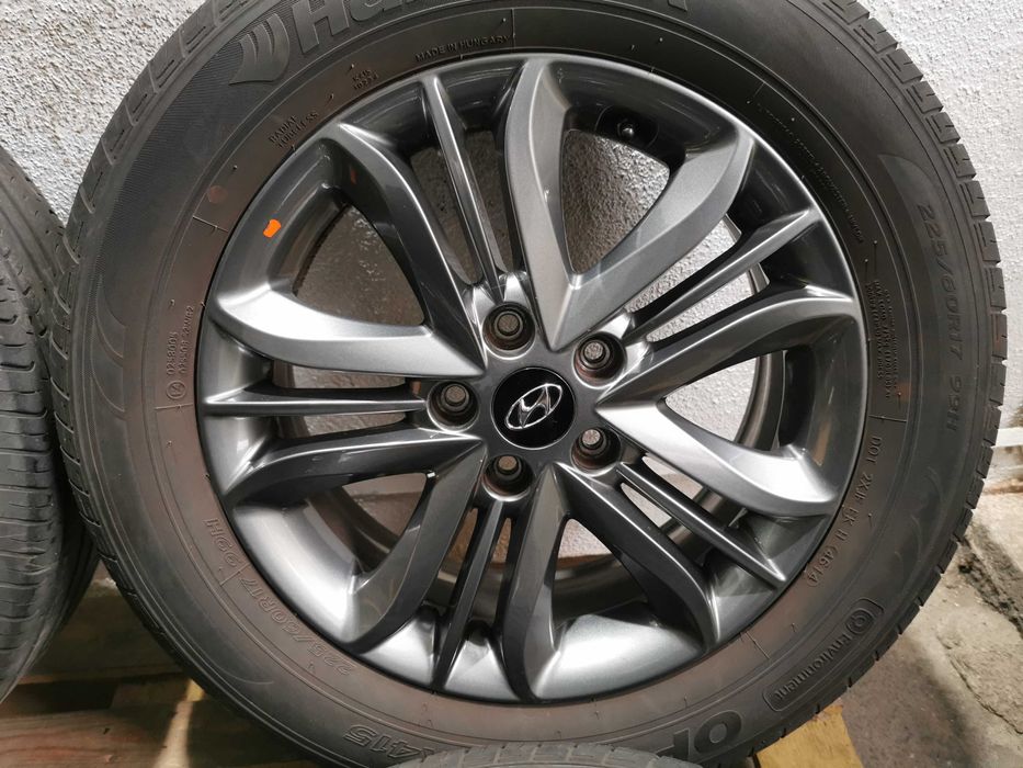 Jante Originale Hyundai IX35 / Tucson R 17 cu anvelope de vara