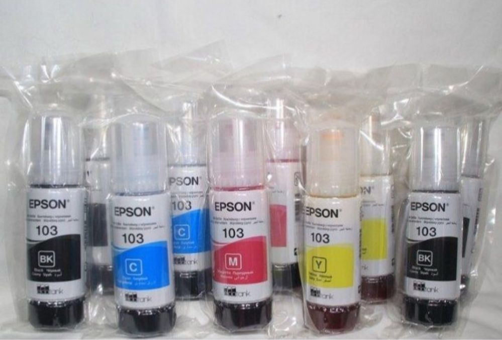 Оригинальная краска Epson/Canon/Hp - широкий ассортимент
