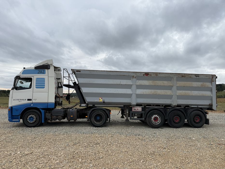 Semiremorca basculanta LUCK 42 mc, hardox, 2007, import recent Belgia