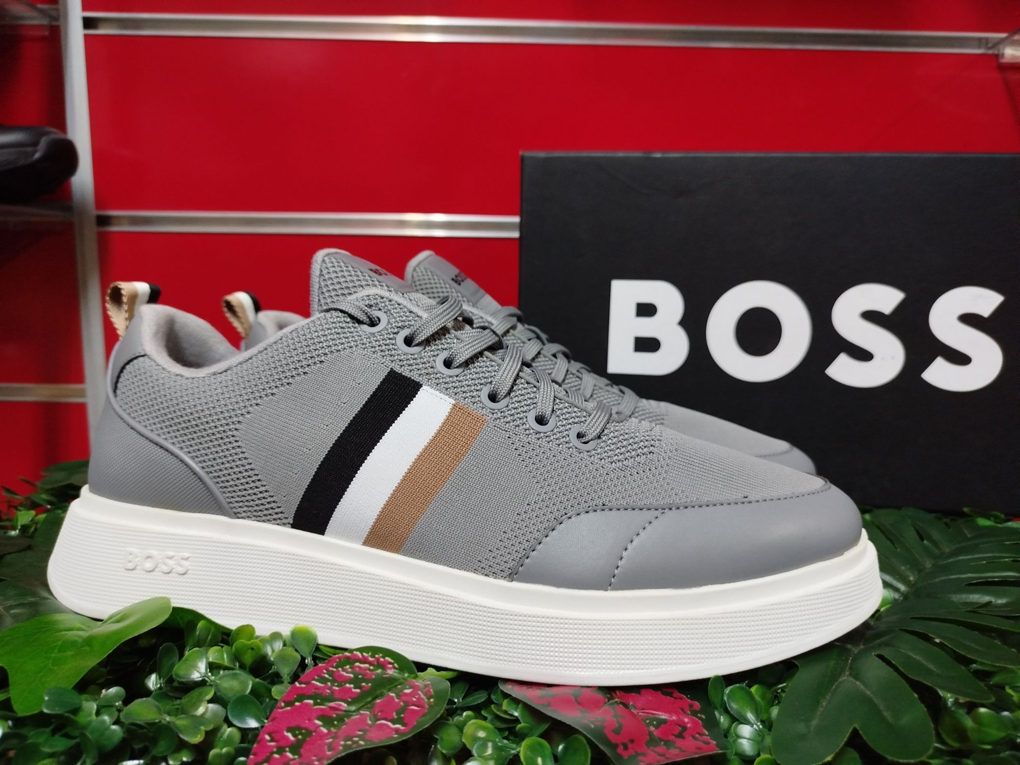 Оригинални кецове Hugo Boss Bulton 46 , 46.5 нови мъжки обувки
