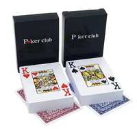 Игральные карты пластиковый.Пластиковая карта Poker Club.Карты для ази