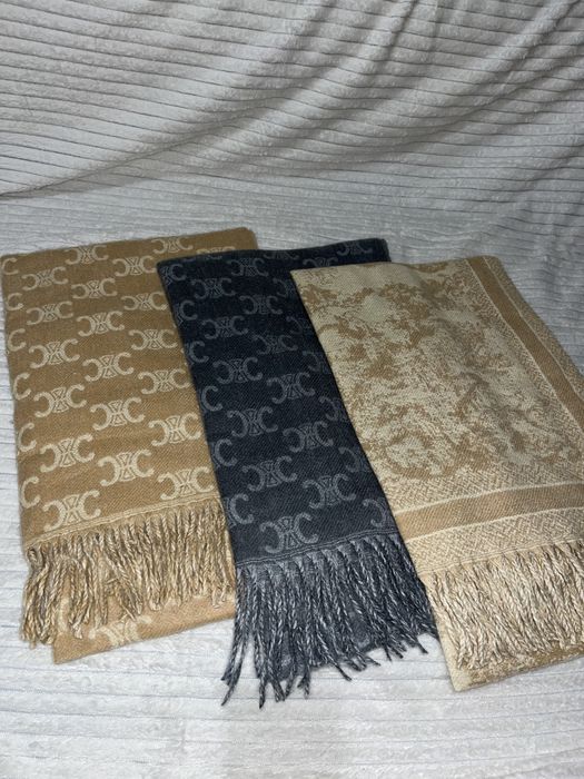 Теплые зимние шарфы