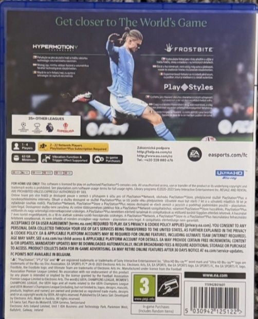 Vând sau schimb FIFA 24 (FC24)