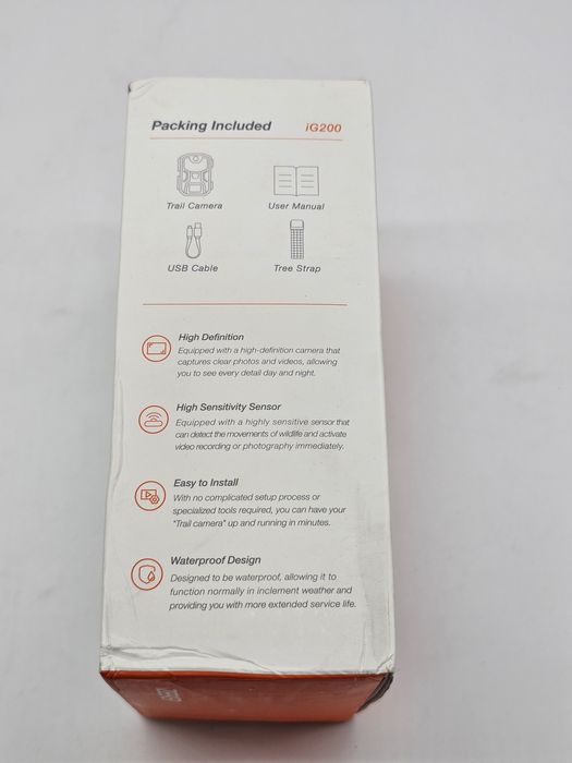 Izeeker ig200 camera de trail camuflate 6 vdc 1080p