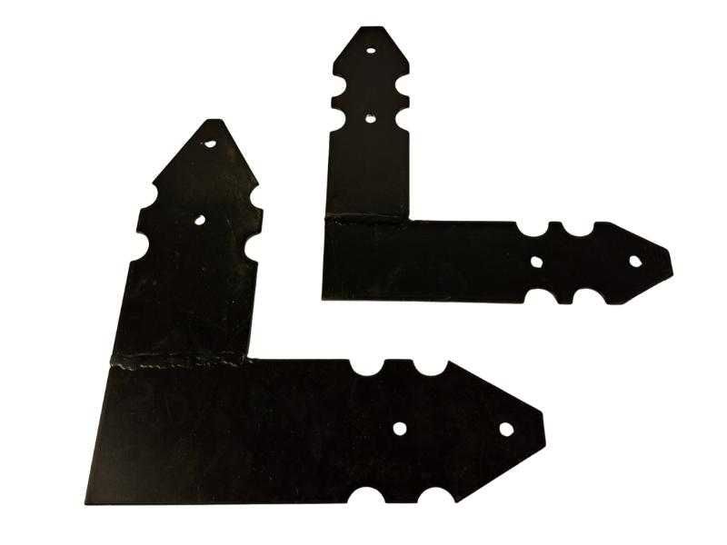 Метални планки за греди,  прави, Г и Т-образни, НОВИ