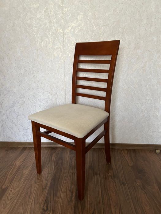 Стол обеденный, разм. 160/90, и 6 стульев, Польша, б/у