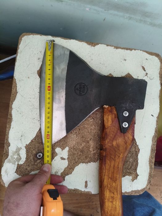 Топорь лезва 22см длина материал ресор