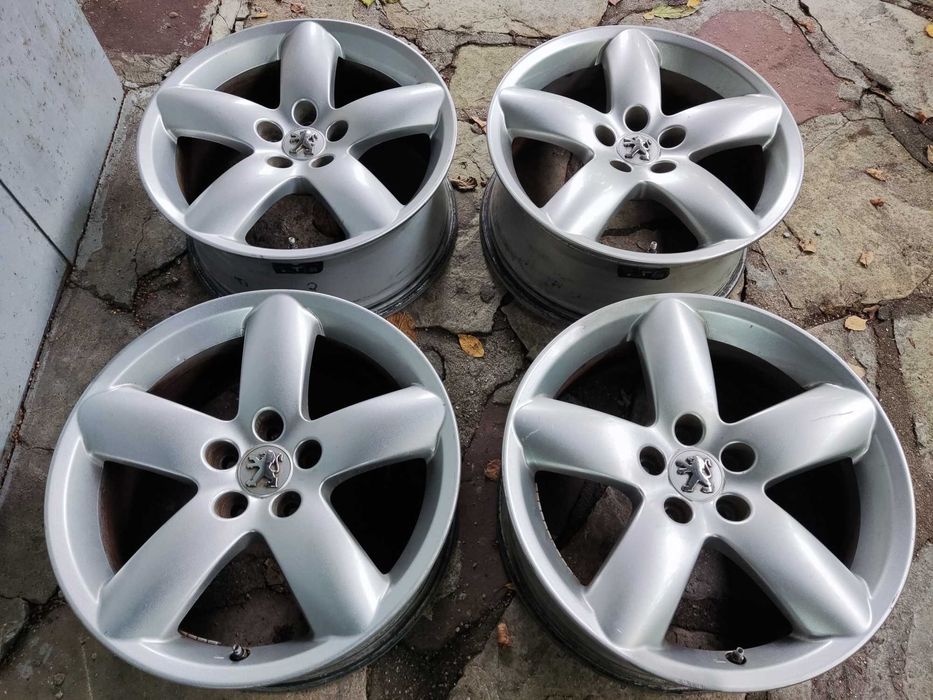 17 цола 5х108 Пежо оригинални лети джанти Peugeot 5x108 65,1
