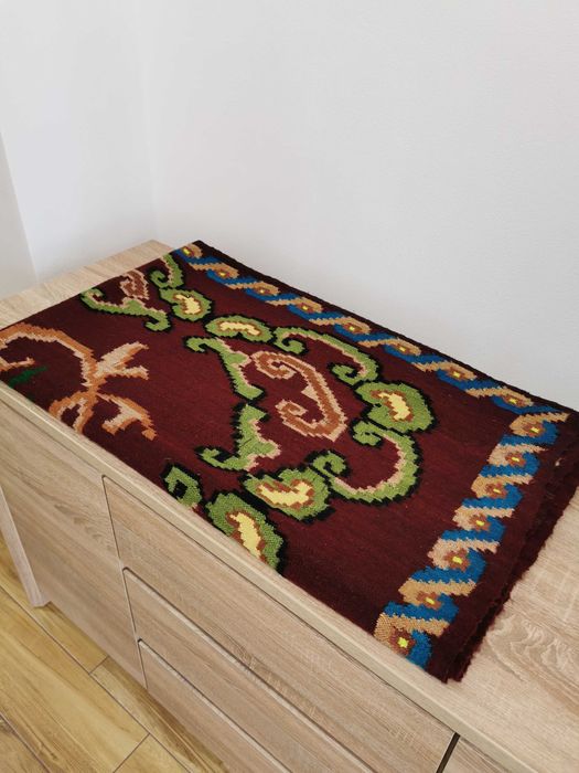 Vand cerga rustica motive florale