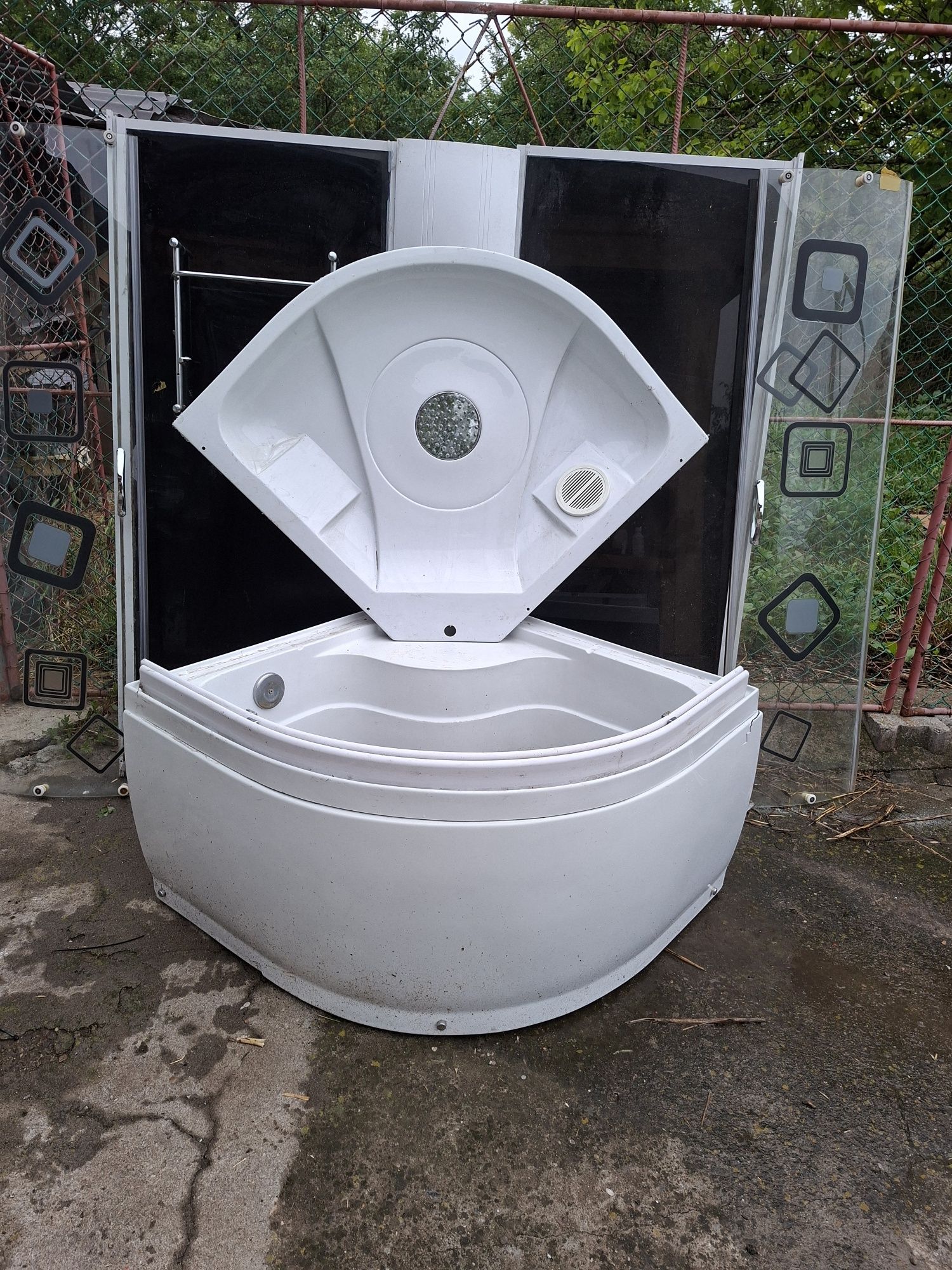 cabină de duș cu hidromasaj