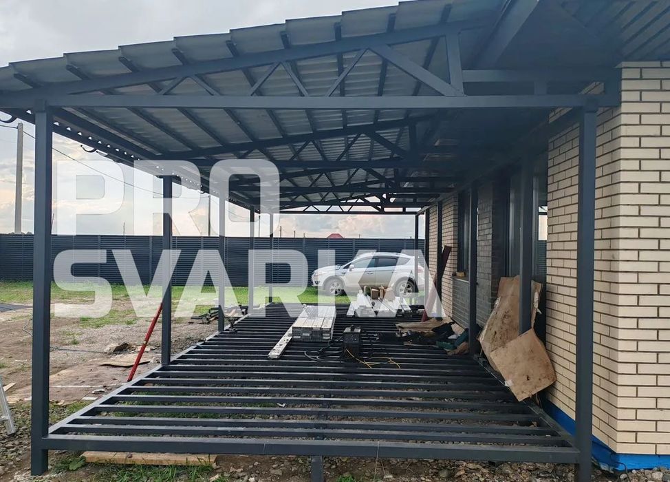 Навесы, калитки, лестницы из металла — Алматы, от 9990 тг/квм