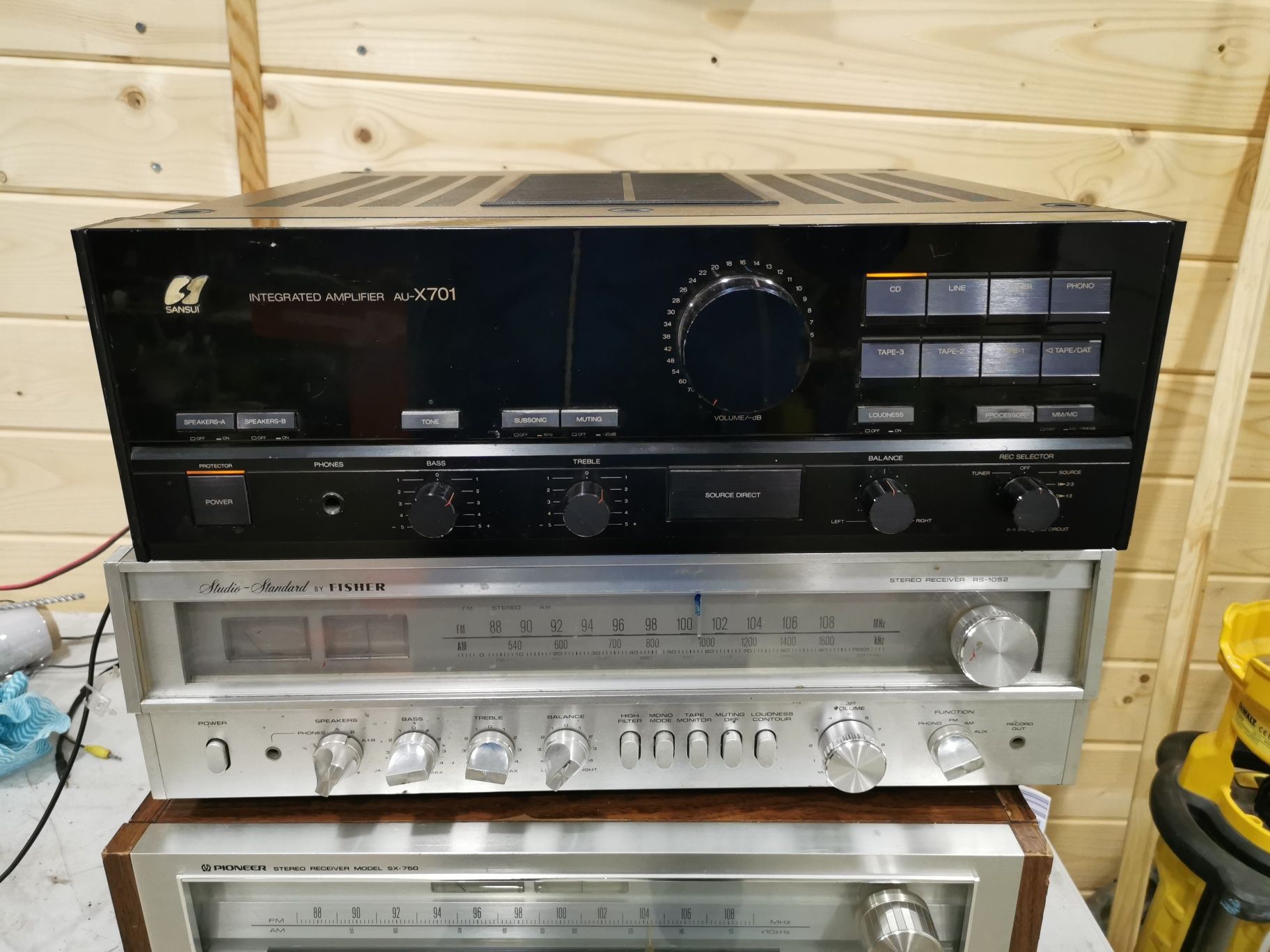 Sansui Au X701 amplificator vintage