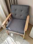 Fotoliu Vintage Stil Scandinav HOMCOM