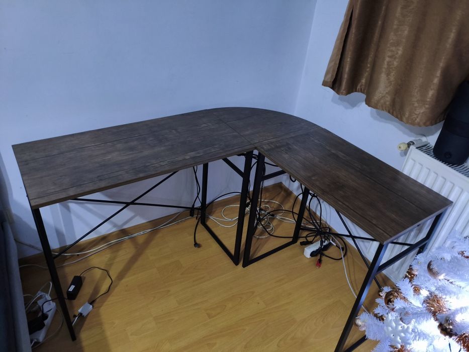 Birou pe colt 127x50x100