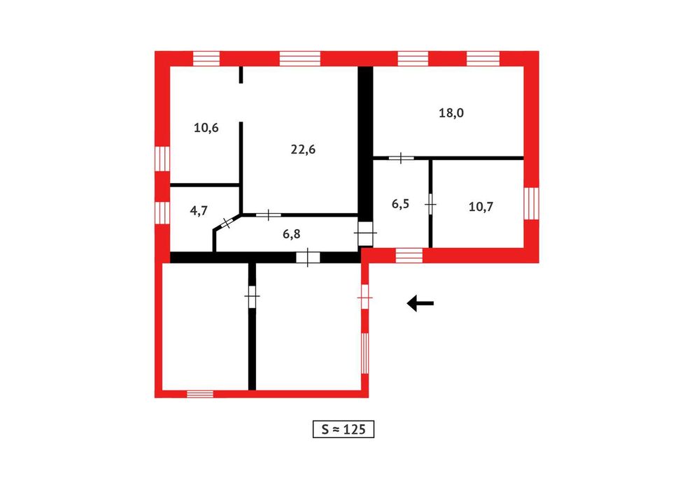 / Продам 3х комнатный дом, Капитальная 26. есть торг