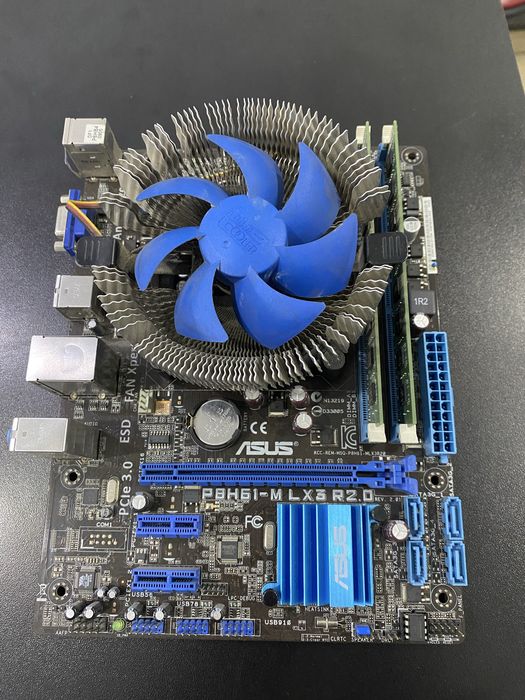 Комплект мать, процессор, озу