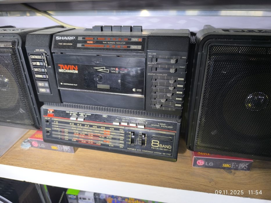 SHARP WF-737, Япония 2х кассетная маннитолла в Алматы