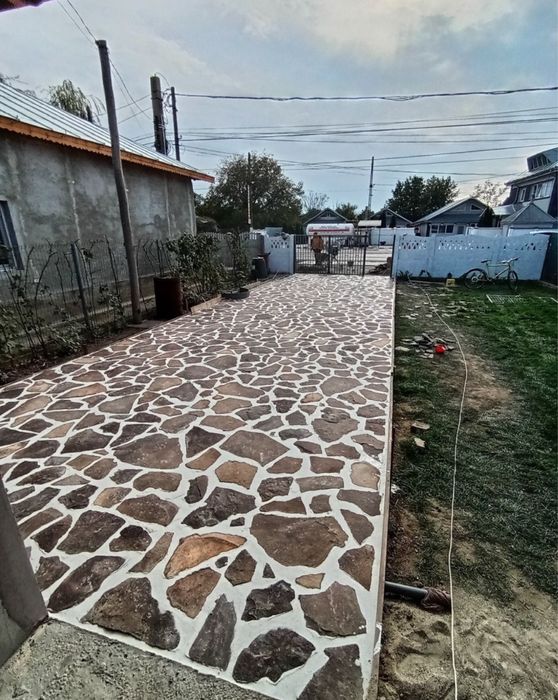 Piatra naturala de munte oriunde in tara + montat