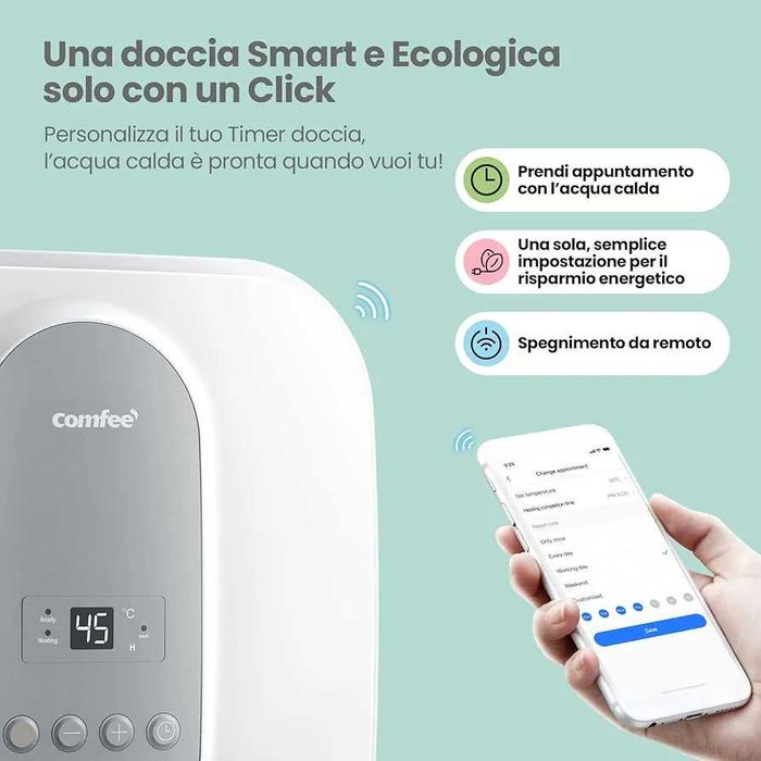COMFEE ' Încălzitor electric de apă 30 l smart Home