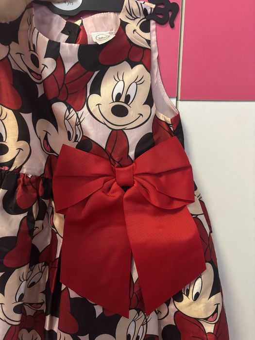 Сатенена рокля HM minnie mouse
