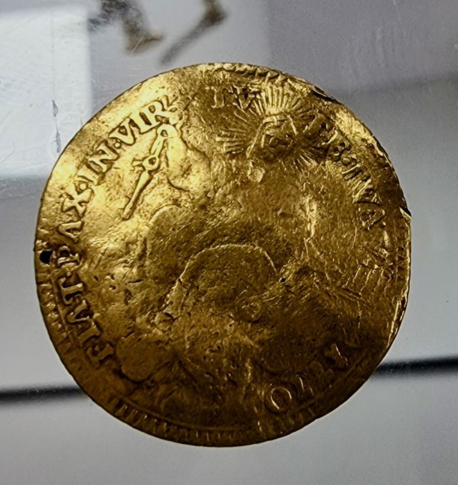 1 Zecchino - Clemente XIV FIAT PAX IN